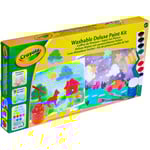 Créatif - CRAYOLA - Mon Coffret de Peinture - Peintures variées non tachantes! Dès 4 ans