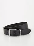 Levi's Hebron Leather Belt, Black, Size 105, Men