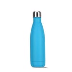 Sports Bottle Stainless, Peacock Blue Water Drop Blue Pink Steel Kettle Maintain The Temperature Suitable For Beverage Bottles,Hot Cola Cups Outdoor Sports Camping 500ml