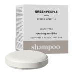 Green People Scent Free Repairing Anti-Frizz Shampoo Bar (50 g)