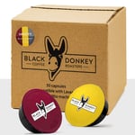 Black Donkey Coffee Roasters - 50 Lavazza A Modo Mio Compatible Capsules (VARIETY PACK)