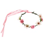 Midsommarkrans Vit/Rosa