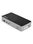 StarTech.com Dual HDMI Monitor USB-C Docking Station w/ 60W Power Delivery - docking station - 2 x HDMI