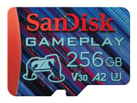 SanDisk GamePlay - Carte mémoire flash - 512 Go - A2 / Video Class V30 / UHS-I U3 - microSDXC UHS-I