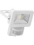 LED outdoor floodlight 10 W with motion sensor