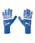 PUMA Unisex FUTURE Z Grip 1 Hybrid Goalkeeper Gloves, Bluemazing-Sunblaze-White, size: 8