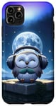 iPhone 11 Pro Max Kawaii Owl Headphones: The Owl's Playlist Case