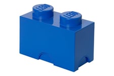LEGO Storage Brick 2 - opbevaringsboks - lysende blå