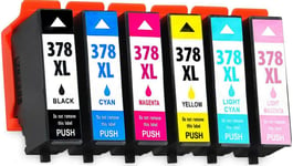 378 XL Compatible For Epson XP-8000 XP-8500 XP-8505 XP-8600 XP-8605 XP-8700 Ink