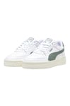 PUMA Mixte Ca Pro Classic Chaussures de Tennis, Puma White Eucalyptus Warm White, 44.5