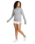 Nike FB4316-084 W NK Swift ELMNT DF UV HZ Top Sweatshirt Femme Smoke Grey/LT Smoke Grey/Reflective Taille M