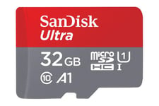 SanDisk Ultra - flashhukommelseskort - 32 GB - microSDHC UHS-I