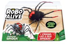 Zuru Robo Alive Real Life Robotic Pets Crawling Spider Glows In The Dark Crawl