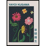 Gallerix Poster Flowers Yayoi Kusama 30x40 5165-30x40