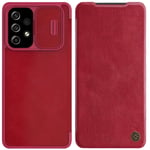"Qin Book PRO Case Galaxy A73 5G" Red