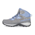 Trespass Women MERSE High Rise Hiking Boots, Grey (Steel Ste), 4 UK
