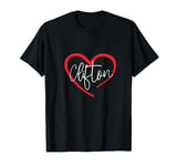 Clifton I Heart Clifton I Love Clifton Personalized Tee T-Shirt