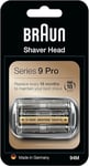 Braun Series 9 Pro electric shaver head, replacement shaving part compatible wi