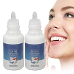 2pcs 10ml Whitening Teeth Oral Serum Removes Plaque Stains Hypoallergenic Te SDS