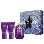 MUGLER ALIEN 30ML EDP SPRAY + 50ML BODY LOTION + 50ML SHOWER MILK GIFT SET 2023