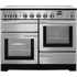 Rangemaster Professional Deluxe PDL110EISS/C 110cm Electric Range Cooker with Induction Hob - Stainless Steel A/A Rated