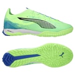 PUMA Ultra 5 Pro Cage TT Lights Out - Grön/PUMA White/Blå - Turf (TF), storlek 46½