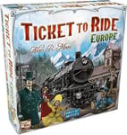 | Ticket to Ride Europe Board Game | Ages 8+ | For 2 to 5 players