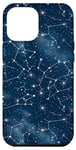 Coque pour iPhone 13 Pro Max Modèle céleste esthétique soleil, lune et étoiles