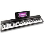 MAX KB6 Electronik Keyboard, Digitaltpiano, 88 anslagskänsliga tangenter, Digital Piano MAX KB6 88 Tangenter MIDI och USB