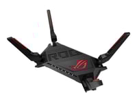 ASUS ROG Rapture GT-AX6000 - Trådlös router 4-ports-switch - 1GbE, 2.5GbE - Wi-Fi 6 - Dubbelband