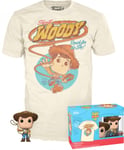 Toy Story - Booble Head Pop N° Xxx - Woody + T-Shirt (L)