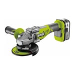 Meuleuse d'angle Ryobi 18V LithiumPlus OnePlus Brushless - 1 batterie 4,0 Ah - 1 chargeur rapide - R18AG7-140S