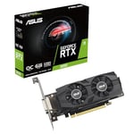 ASUS GeForce RTX 3050 LP BRK OC Edition 6GB GDDR6 (IP5X dust resistance, dual ball bearings, stainless steel bracket, PCIe 4.0, DLSS 3, HDMI 2.1, DisplayPort 1.4a, DVI-D and more)
