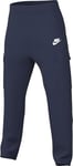 Nike DX0613-410 M NK Club Cargo WVN Pant Pants Homme Midnight Navy/White Taille M
