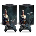 Kit De Autocollants Skin Decal Pour Console De Jeu Xbox Series X Corps Complet The Witcher 3, T1tn-Seriesx-4895