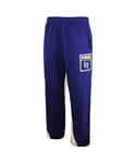Puma x ADER Pants Navy White Mens Track Joggers Bottoms 576949 11 Cotton - Size X-Large