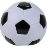 1 st fotbollsformad spargris i plast, okrossbar, sporttema, lämplig för barn, pojkar och flickor, heminredning (liten)