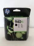 Genuine Authentic HP 940XL BLACK Printer Cartridge New/Boxed Expired 02/15 INK