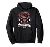 Romantic Lunch Lady Cupid's Favorite Valentines Day Quotes Pullover Hoodie