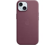 Skal Apple iPhone 15 FineWoven Case med MagSafe - Mullbär