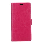 Etui Type Portefeuille Rouge Wiko View 2 Pro Rabat Latéral Fonction Stand