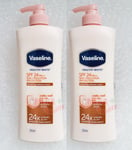 2 x 320 ml. VASELINE HEALTHY Bright TRIPLE LIGHTEN SPF 24 BODY LOTION