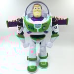 Store Buzz Lightyear Interaktiv Talande Actionfigur Från Toy Story, 15cm, Med Över 10 Engelska Fraser, Interagerar Med Andra Figurer Och Leksaker