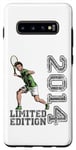 Coque pour Galaxy S10+ Edition limitée 2014 Edition limitée Tennis Geburtstag 2014