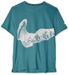 NIKE DV9263-379 M NK DF UV RUN DVN MILER SS GX T-shirt Men's MINERAL TEAL/PHANTOM/REFLECTIVE SILV Size M