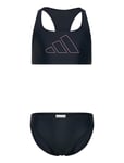 Adidas Performance Adidas Performance Big Bars Bikini Girls Svart