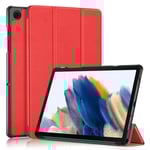 Samsung Galaxy Tab A9 Plus Tri-Fold Fodral, Röd
