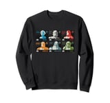 Star Wars The Bad Batch Faces Names and Quotes Sweatshirt
