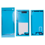For Sony Xperia Z1 Compact Mini LCD Screen Middle Frame Glass Panel Adhesive Set