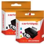 Cartridgex Compatible High Capacity Hp 301xl Black & Tri-colour Ink Cartridge Multipack (Hp Ch563ee Ch564ee)